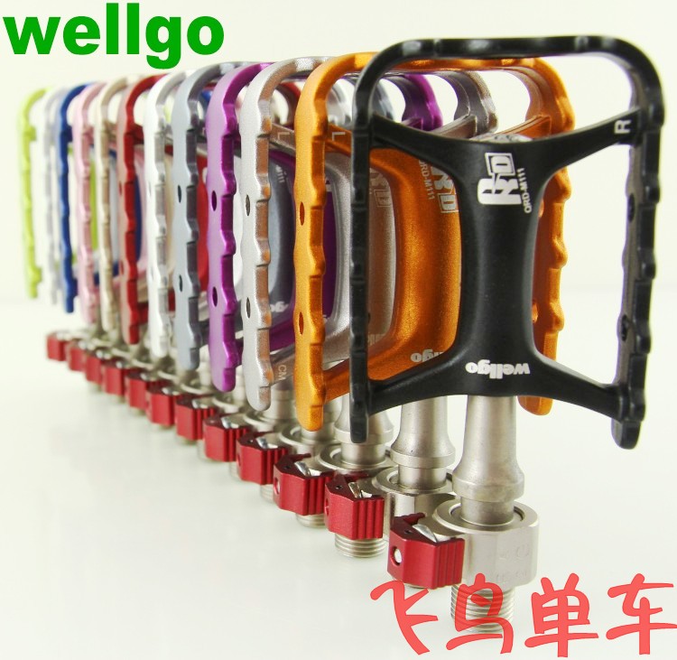 1Pair Bearing Bike Ultralight Pedal MTB Cycling Mountain Bicycle Alloy Pedals US