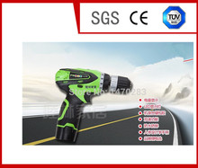 12V two-speed Rechargeable Lithium electric drill tools cordless screwdriver Waterproof LED Light Hand battery Charger