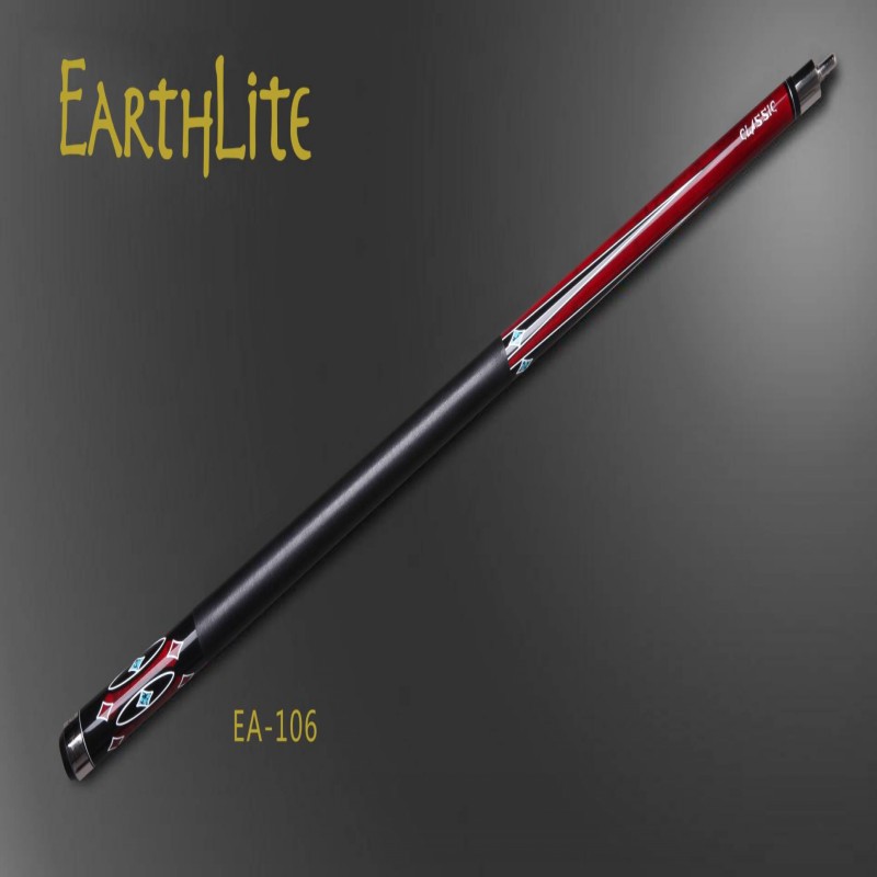 EARTHLITE Classic Series Model EA-106 /Maple 9 ball cue 11.75mm/12.75mm (optional)/Pool stick