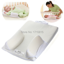 Baby Infant Newborn Anti Roll Pillow Ultimate Sleep Positioner System Prevent Flat Head Cushion