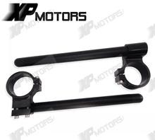 High Quality Black CNC 1 Riser Clip On Higher Clipons Handlebar Universal Fit 35mm Forks Fits