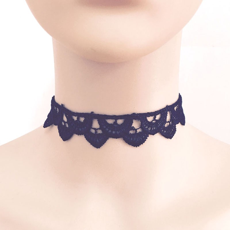 New-fashion-jewelry-cool-cloth-Lace-Tattoo-choker-necklace-gift-for-women-girl-N1743