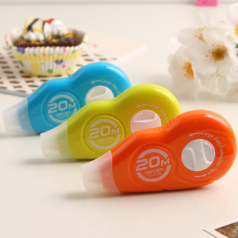 1Pcs Creative stationery Small and pure and fresh flower correction tape 20m long