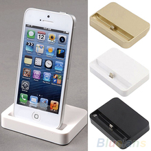 Data Sync Base Dock Station Stand Holder Mount Charger Cradle For iPhone 5 5C 5S 48BZ