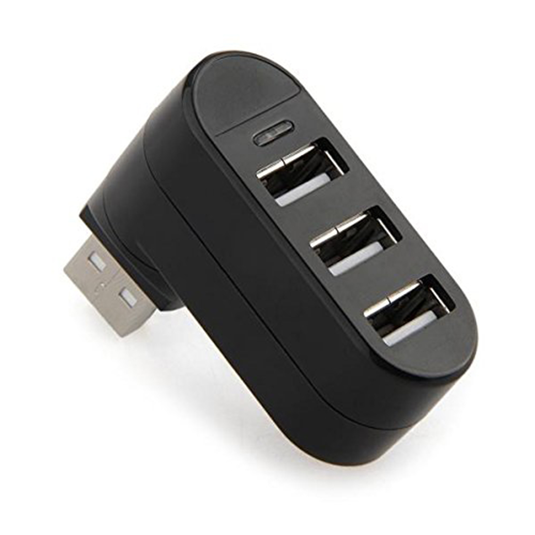 hot sale Rotatable High Speed 3 Port USB HUB 2 0 USB Splitter Converter Adapter For