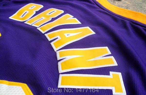 Los Angeles L #24 Kobe Bryant Purple Jersey_02