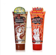  2pcs set BODY CHILI COFFEE SLIMMING GEL CREAM Weight Loss products anti cellulite cream to