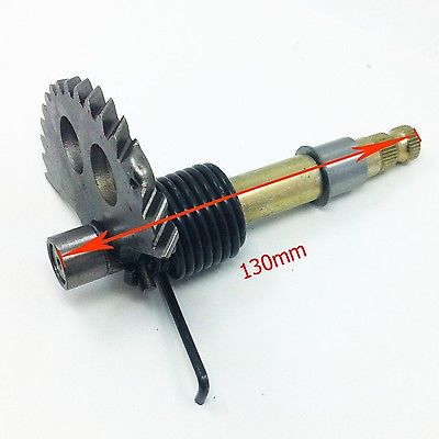 Kick Start Shaft Gear Parts Spindle 152QMI 157QMJ font b gy6 b font 125cc 150cc Scooter