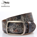 2016 new men really hip hop style Men s women s leather belt leather belt width
