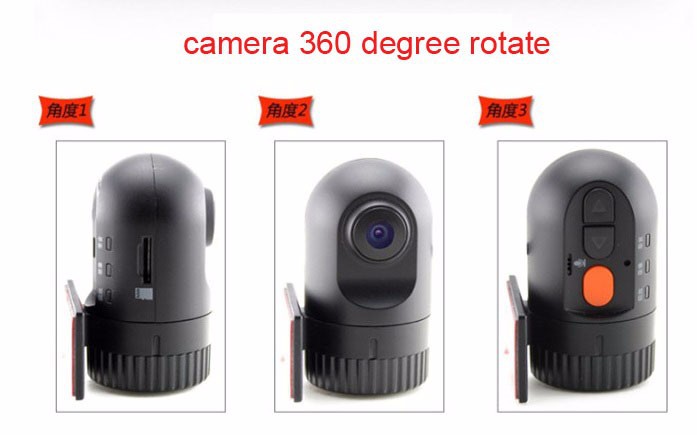 Budget Mini 1080P Full HD dashcam met WDR en G-sensor