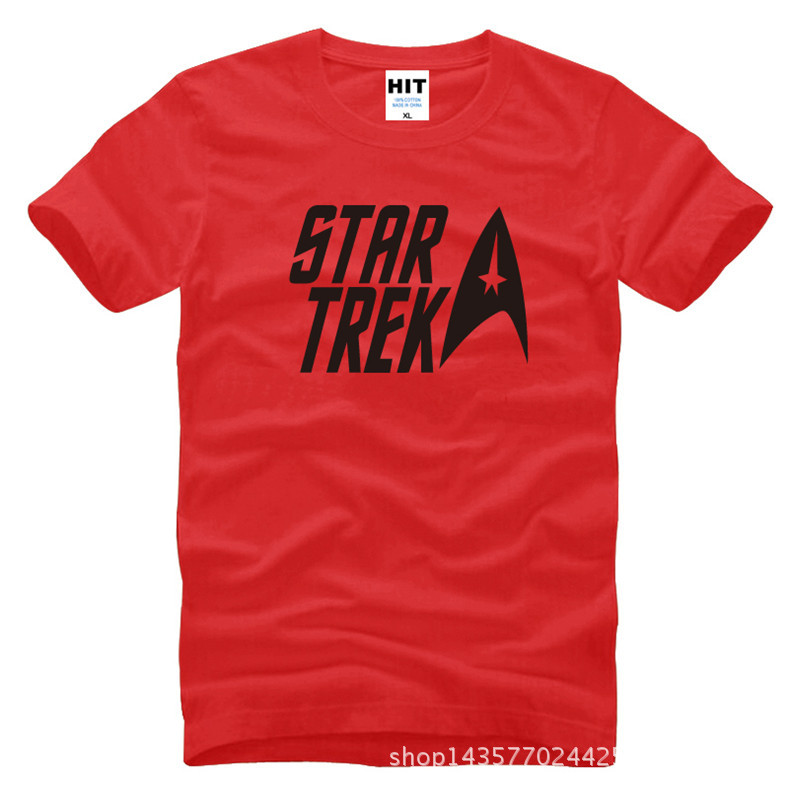 classic movie Star trek Printed Mens Men T Shirt Tshirt Fashion 2015 New Short Sleeve O Neck Cotton T-shirt Tee Camisetas Hombre HTB1QHLLKXXXXXXYXFXXq6xXFXXXe