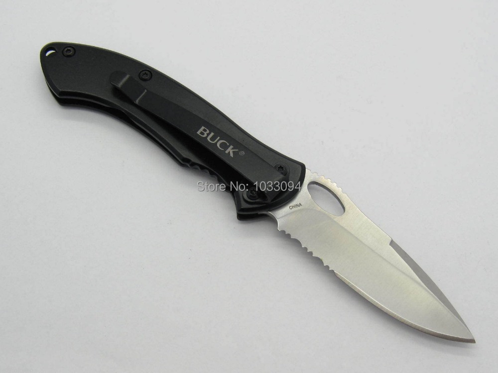 BUCK 327 stainless steel folding knife nobility