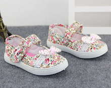 2015 Wholesale Breathable Lightweight Cotton Comfortable Floral Forst Walker Infant Toddler Baby Girls Shoes 1 12
