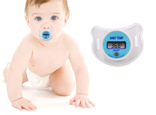 Baby Nipple Thermometer Termometro Baby Pacifier LCD Digital Mouth Nipple Pacifier Chupeta Termometro Testa Free Shipping