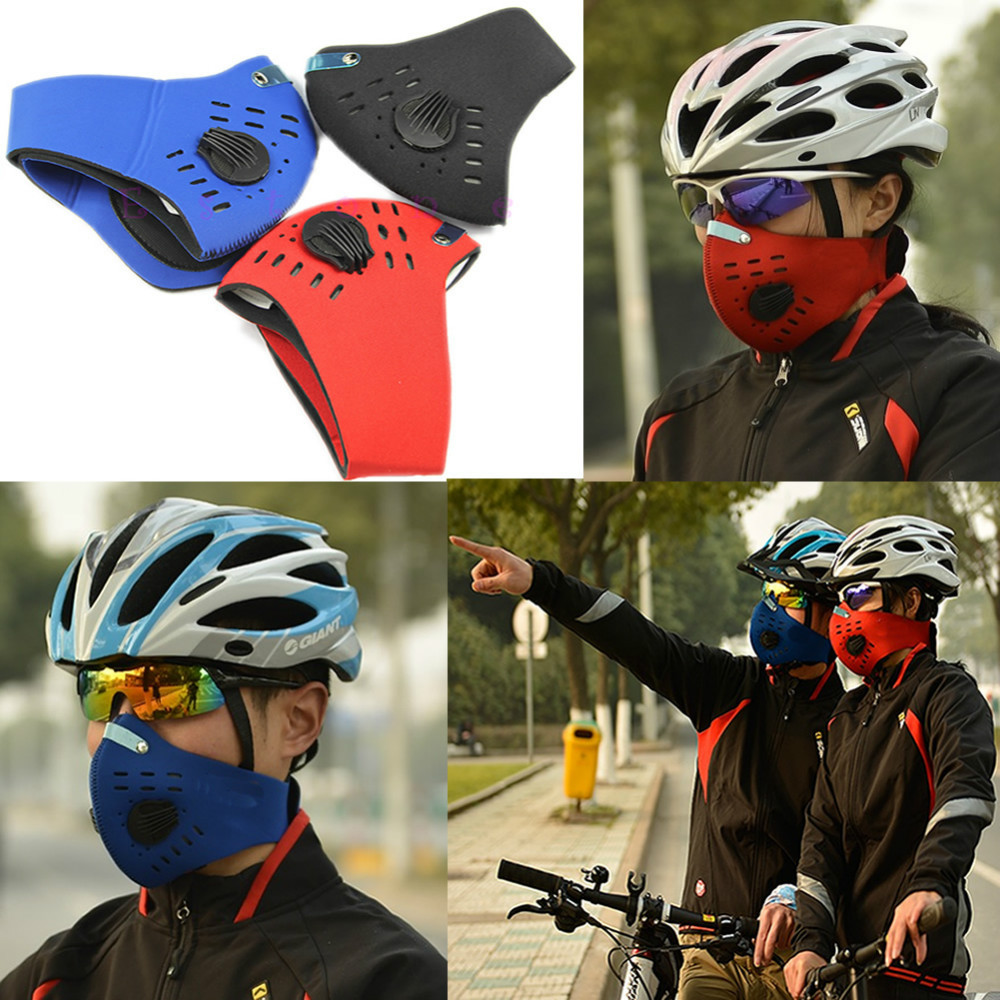 Bike Mouth Muffle Road Dust Mask Anti Fog Half Face Filter Equipment New