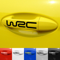 Postage discounts car stickers car door handle lettering stickers fashion car sticker WRC