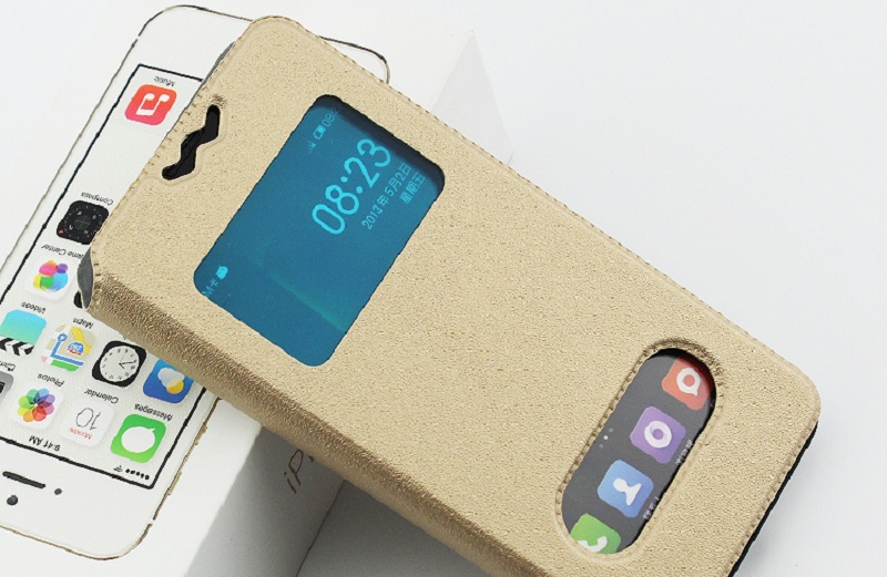 Elephone Vowney Case PU Open the window Leather Case Cover For 5 5 inch Android