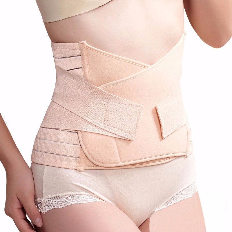 Slimming belt for belly postpartum girdles support belt belly wrap abdomen belt shaper waist trimmer corset maternity slim 6