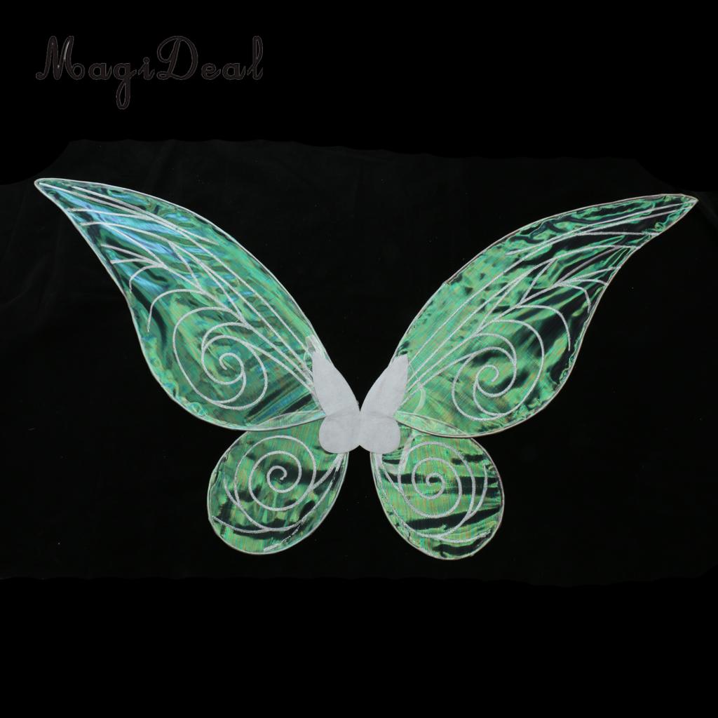 Novelty Sparkling Color Changing Butterfly Angel Fairy Wing Adult Kid Party Toy
