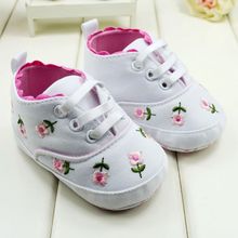 Baby First Walkers Cute Embroidered Lace Baby Infant Shoes Kids Girls Toddler Soft Bottom Shoes New