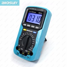 all-sun 5 in 1 Digital Multimeter Sound Level Humidity Luminosity Temperature LCD AC/DC Multimeter Volt Amp Ohm Tester EM5510