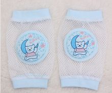 New Baby Leg wramers Kids Toddler Safety Crawling protective kneelet mesh elbow guard kneepads Carton printed