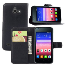 New Stylish PU Leather Wallet Stand Cover Flip Case Cover For Huawei Ascend Y550 Cell Phone Bags With Card Holder & Stand