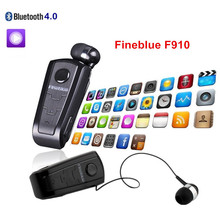 Bests Wireless Bluetooth Telescopic In-ear Sport Headphones With Collar Clip/Call vibration /Voice number Mini Cordless earpiece