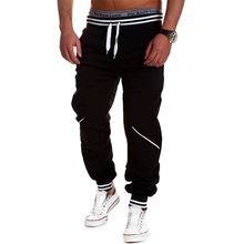 Harem Pants Men Fashion 2015 New Mens Joggers Cool Track Sweat pants Letter Printed Basketball Sport