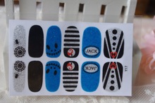 Pregnant women Blink  nontoxic self-adhesive Nail Polish nail stickers available small fresh glitter nail art stickers Y5017
