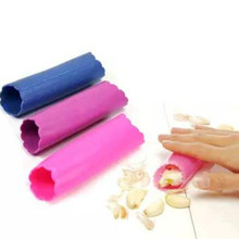 Silicone garlic presser Fruit Vegetable Tools Kitchen Gadget Accessories Slice GIFTS