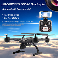 JXD 509W JXD509W WIFI FPV High Hold Mode One Key Return RC Quadcopter RTF 2.4GHz Drone with HD Camera
