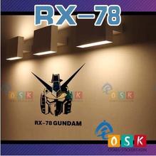 Japanese Cartoon Vinyl Decal Anime RX-78 GUNDAM Robot Art Wall Sticker Room Decor Laptop Sticker Wall Sticker for Kid’s Room