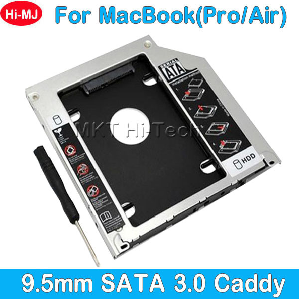  SATA 3,0 2nd    9,5  SSD     Optibay  Apple Macbook Pro Unibody 13 
