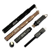 Creative Outdoor Fire Starter Magnesium Stone with Compass Flint Camping Hunting