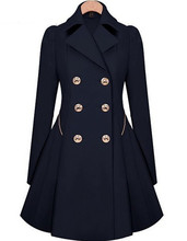 Winter Trench Coat 2016 Hot Sale Womens Coat Classic waist was thin coat Windbreaker Women Trench Female Long Sleeve Overcoat