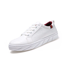 2016 Summer New Korean Version The Influx Men Shoes Crocodile Pattern Men’s Casual Shoes Help low Breathable Flat Shoes