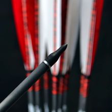 6pcs pack 80cm Carbon Arrows Spine 500 With Turkey feather for 20 50lbs Longbow Recurve Bow
