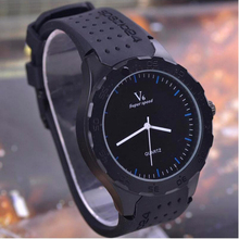 Hot sale football fashion casual male sports watch silicone alloy wristwatches men sports watches 2015 Montre