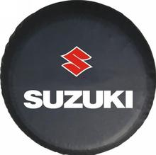 Newest Universal Spare Wheel Tyre Tire Cover PU Size M 15 Inch Wheel Covers for Suzuki Grand Vitara XL-7 Sidekick Free Shipping