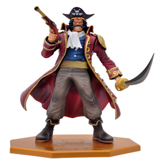 NEW hot 26cm One piece big Gol D Roger action figure toys doll collection Christmas toy with box