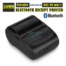 2 inches ZJ-5802LD mini Android Bluetooth port thermal Receipt printer thermal printer