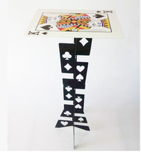 Envío gratis nueva verson alta calidad mágica aleación de aluminio plegable mesa magia la magia de apoyo