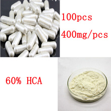 pure Garcinia Cambogia Extract Powder 100 Caps 400mg 60 HCA slimming diet lose weight products
