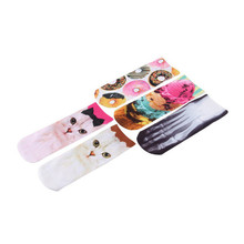 1pair 3D Printed socks Men Women Unisex Cute Low Cut Ankle Socks Multiple Colors Cotton sock