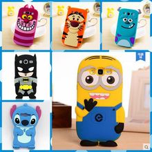 Hot sales! 3D Minions Phone Silicone soft Case Cover For Samsung Galaxy Grand Prime G530 G530H G5308W G5308 Cases Gel Shell