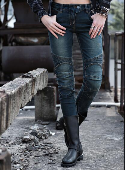 Фотография UglyBROS Featherbed - UBS02 jeans Motorcycle jeans/pants of locomotive blue-gray