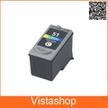 CL 51 Ink Cartridge For Canon CL51 Pixma MP160 MP170 MP180 IP2200 MX308 MX318 MP170 MP150