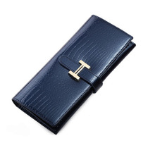 Free shipping Elegant Women s Leather Purse High quality Alligator Handbags New Clutch Famous Evening Bag