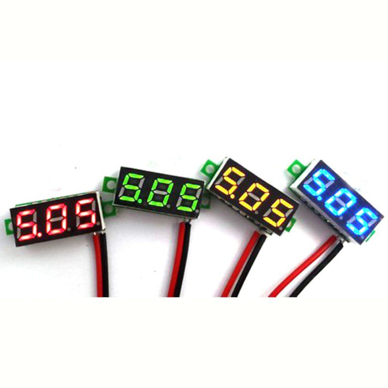 Купить Мини-dc 0-30v привели панели напряжения метр 2-цифровой дисплей ...
